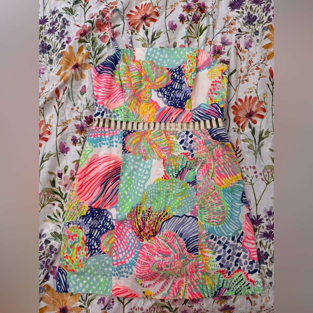 Lilly Pulitzer Ziggy Romper in Roar of the Sea